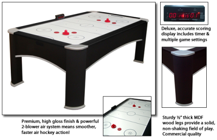 7' Air Hockey table