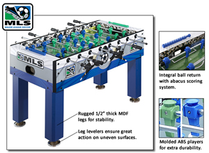 MLS 54" Defender Soccer Table