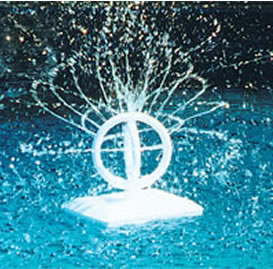 spinning fountain