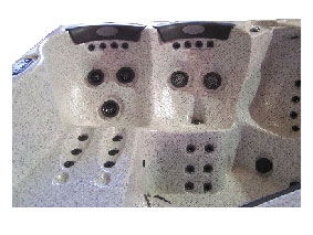 Spa - neck, back & calf jets