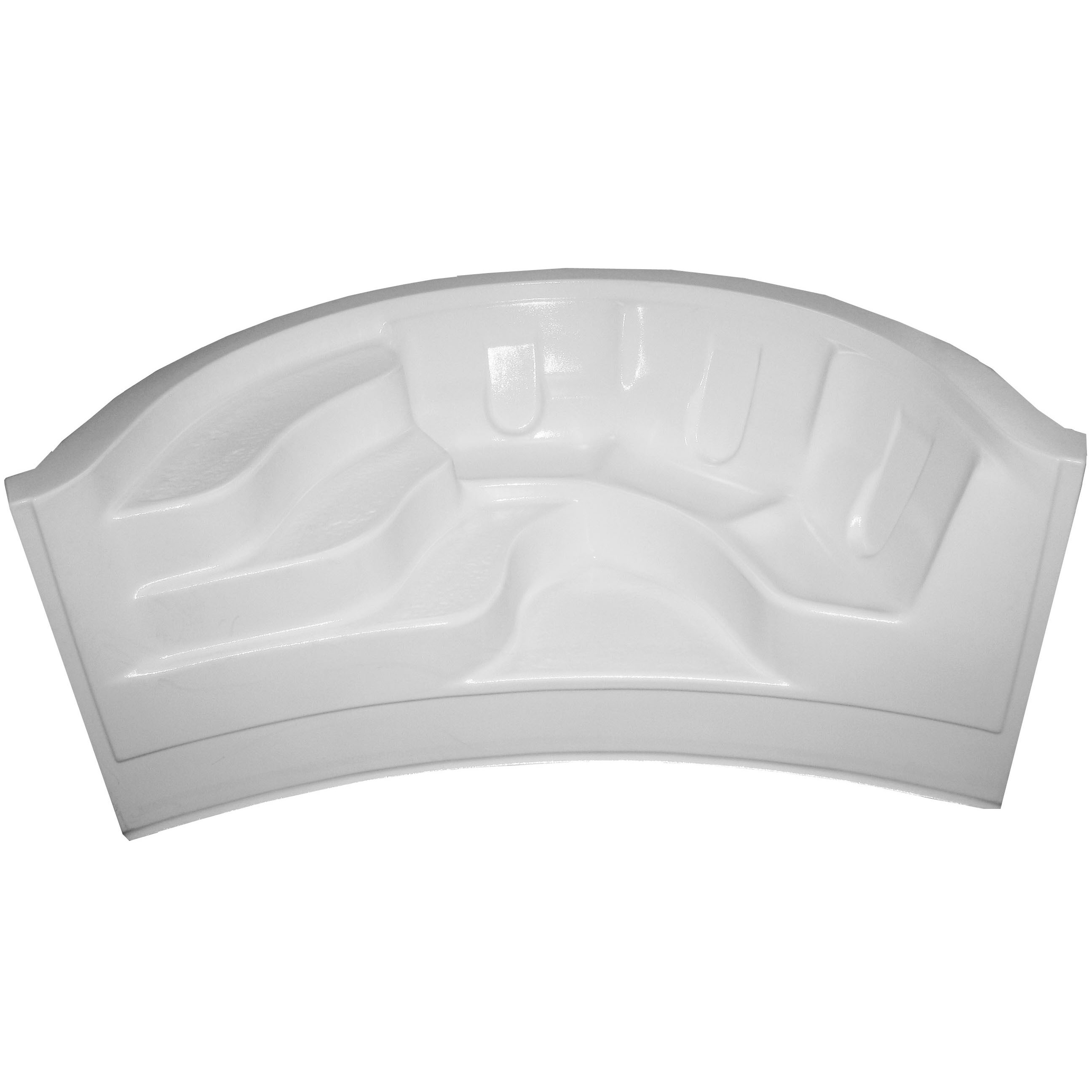Inground Pool Swimouts Royal Swimming Pools 8 Roman Radius Step Lounger W 3 Installed Spa Jets