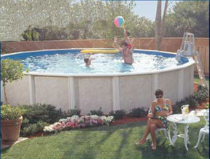 27 inch round above ground pool