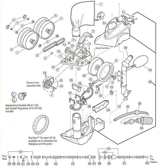 Swimming Pool Polaris 360 cleaner