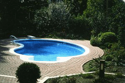 kidney inground pool
