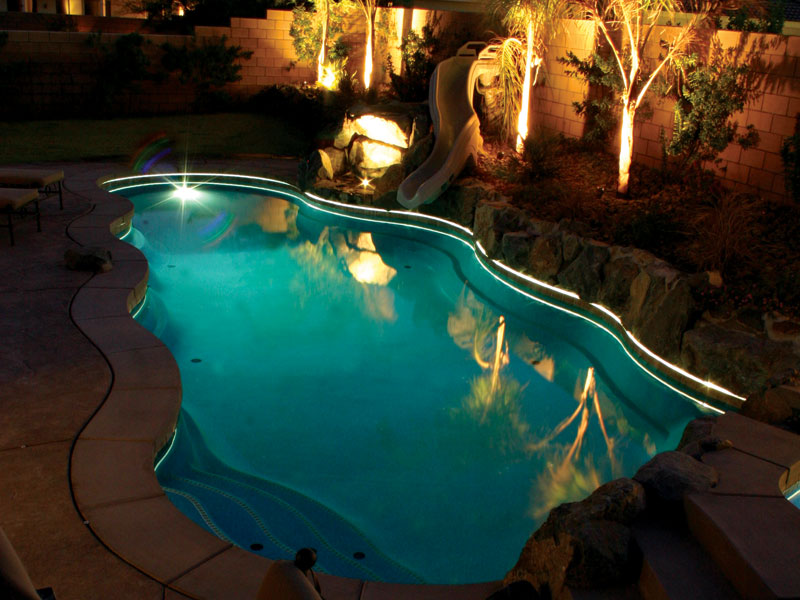 Pool Lights Fountains