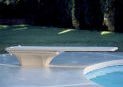 Inground swimming pool diving boards