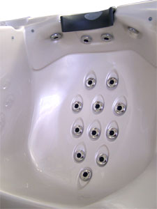 Spa direct pressure jets