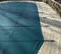 Above ground pool safety cover