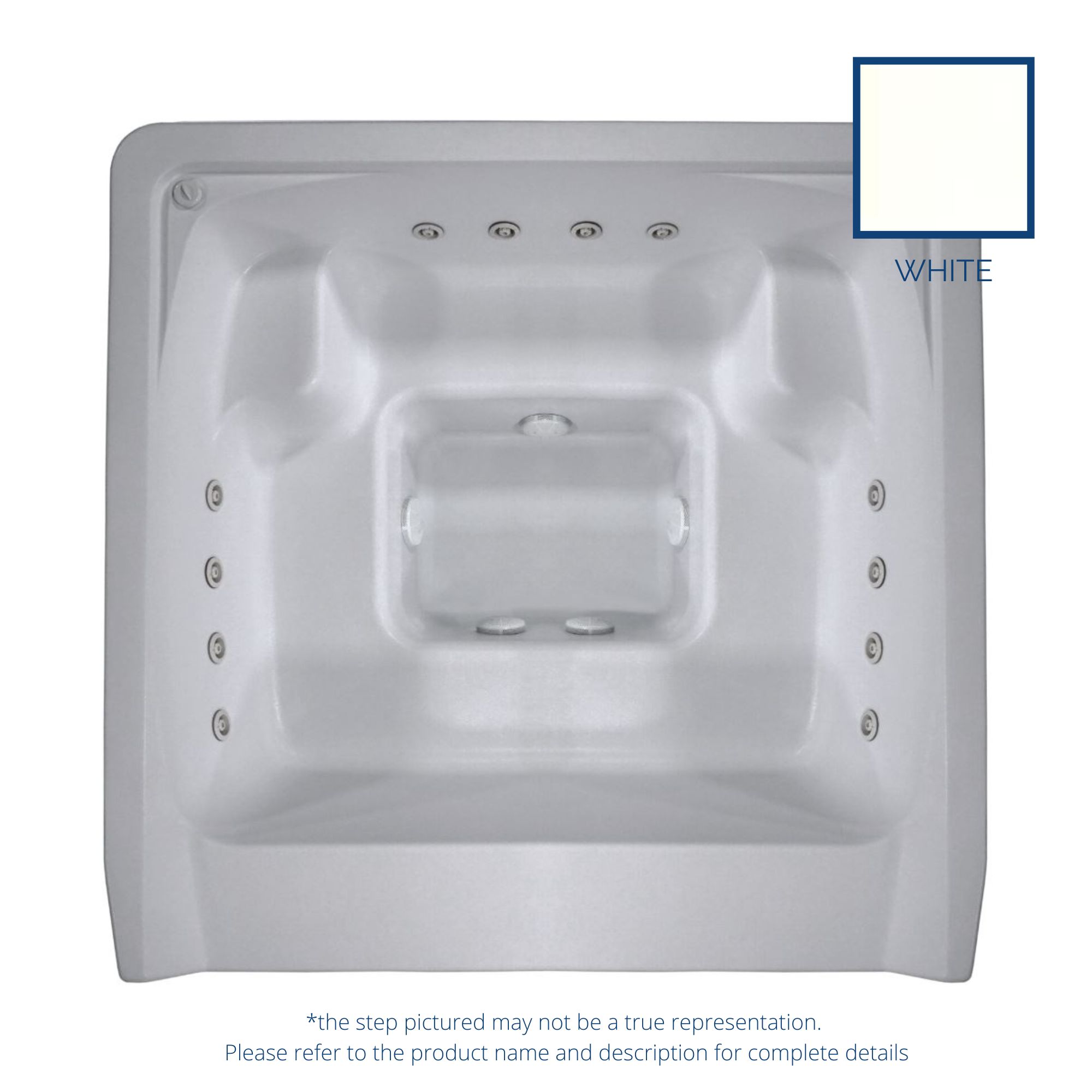 Alps Oasis Vanishing Edge Spillover Spa for Inground Pools