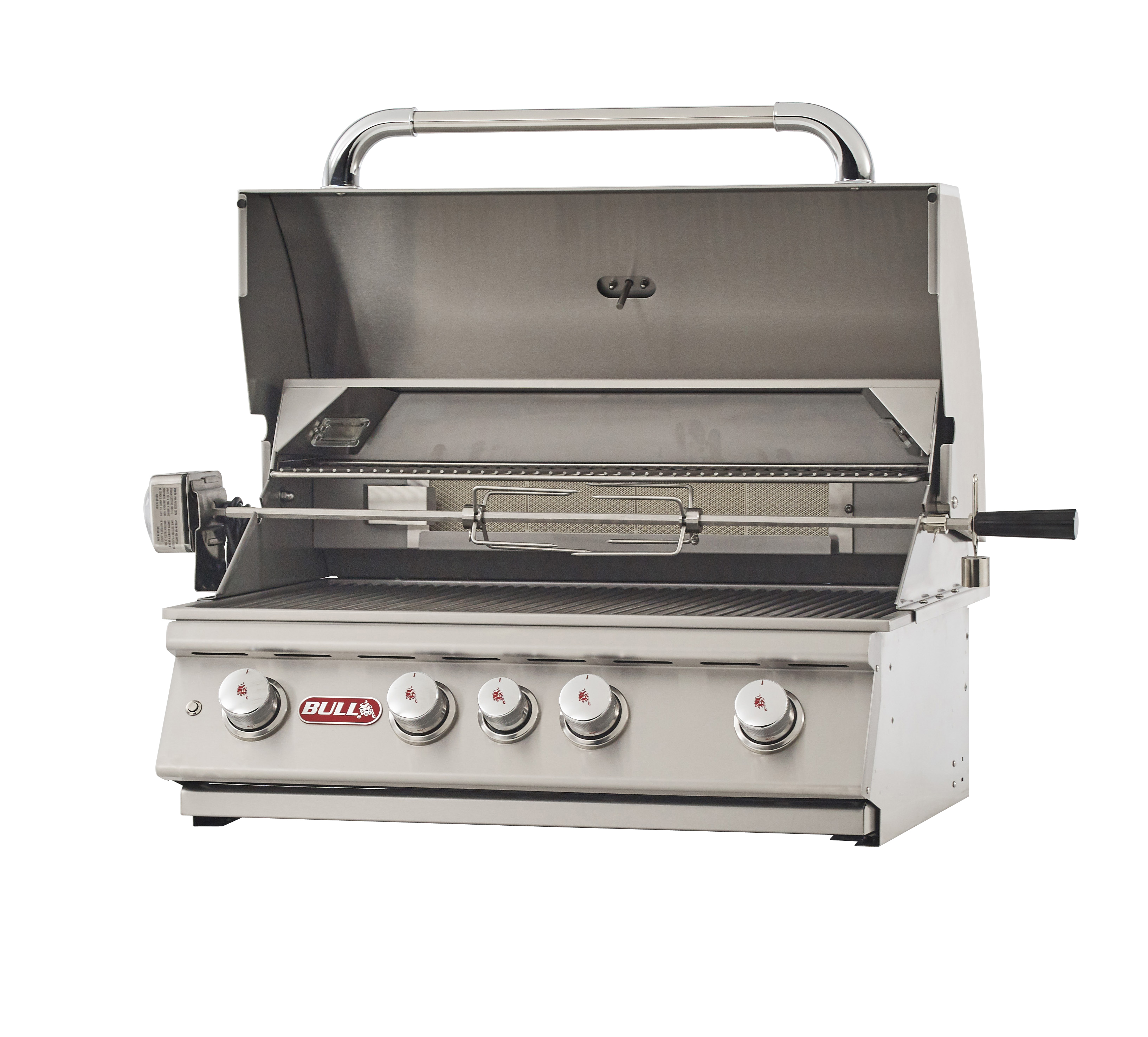 Bull 30" Angus Drop In Grill with light Natural Gas - 4 Burner / 75,000 BTU's Grill Head