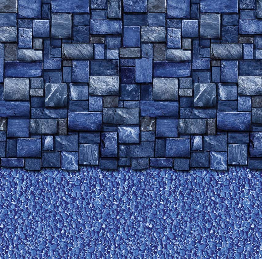 Latham 24' Round 52" Blue Slate EZ Bead Liner Uni-Bead