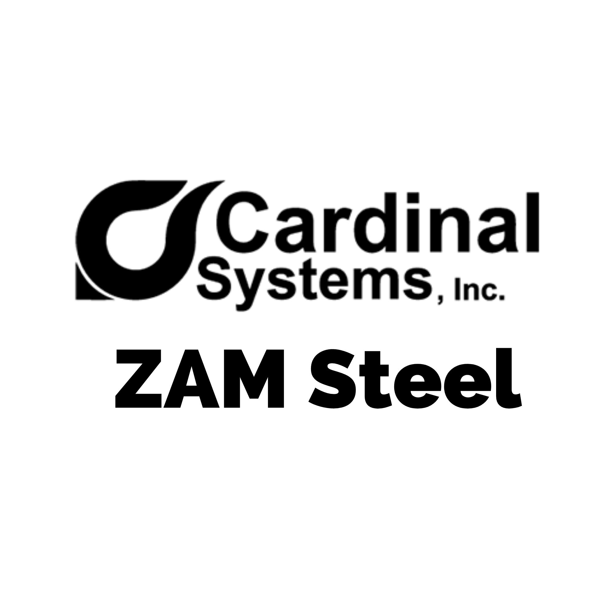 Cardinal 42" High x 8' Long - Straight, ZAM Coated, 14GA, Steel Panel with 2' Offset Left Light Cuto
