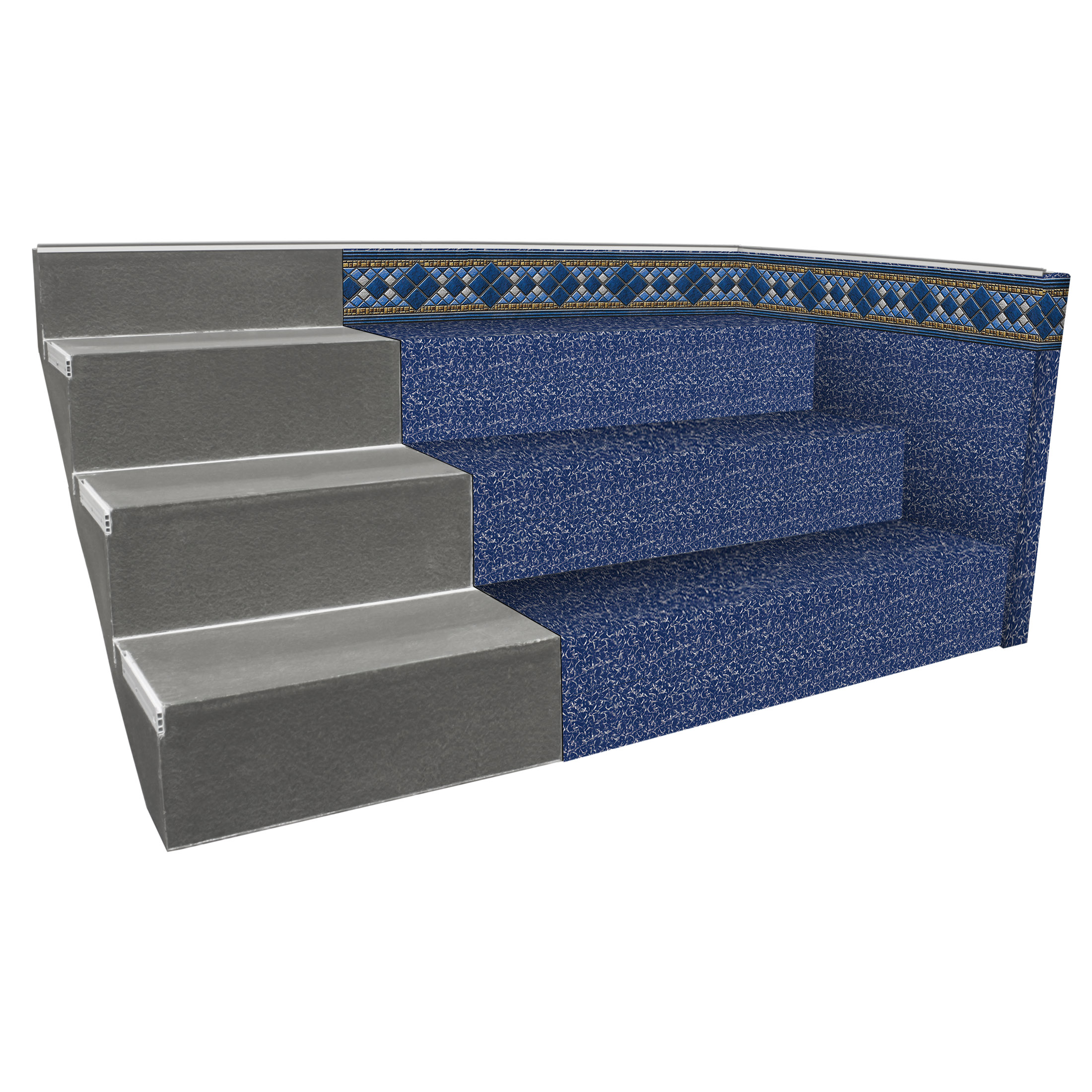 8' Alps Endless Modular Step Section