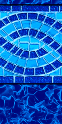 GLI 24' Round Waveview 54" Unibead 20GA Liner