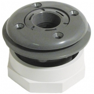 Hayward Dark Grey Vinyl Accent Light Wall Fitting