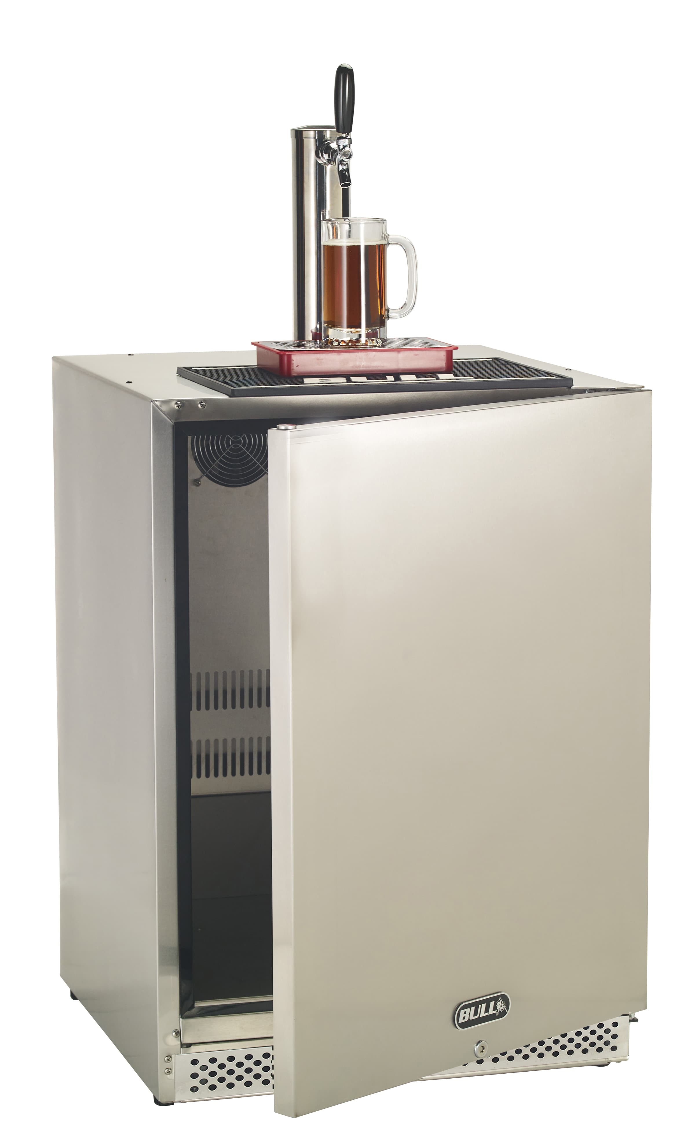 Bull Kegerator with Single Tap