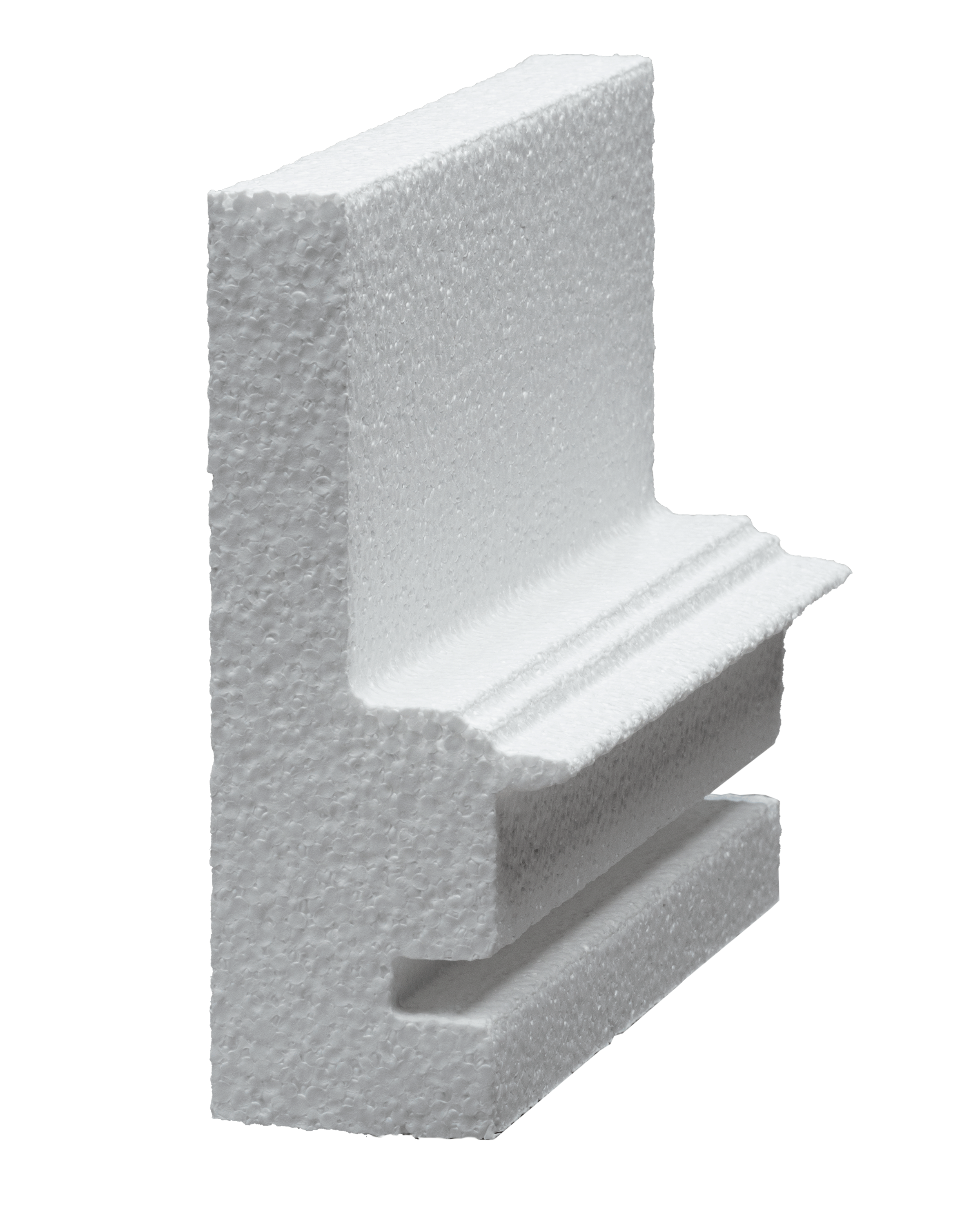 Modern Moulding MM-SqP - Styrofoam Coping for Vinyl Liner Pool 112 Lin Feet | 28 pcs. | 4' long