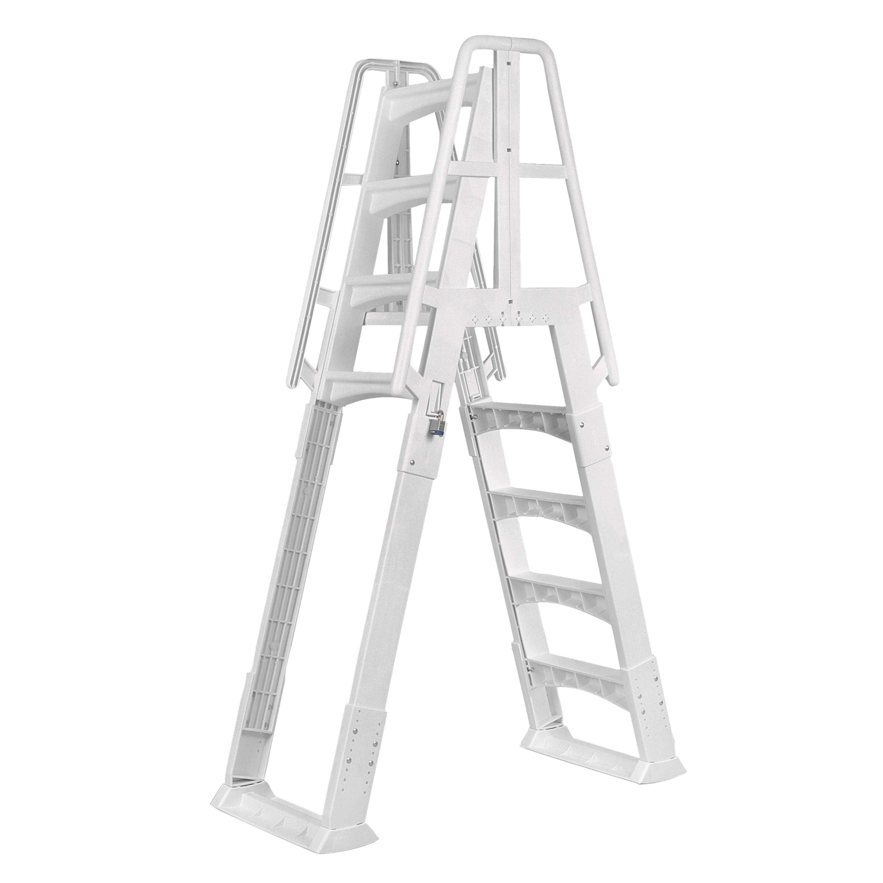 Blue Wave A-Frame Above Ground Pool Ladder - White