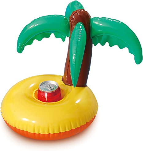 RhinoMaster Tropical Palm Tree Inflatable Cup Holder