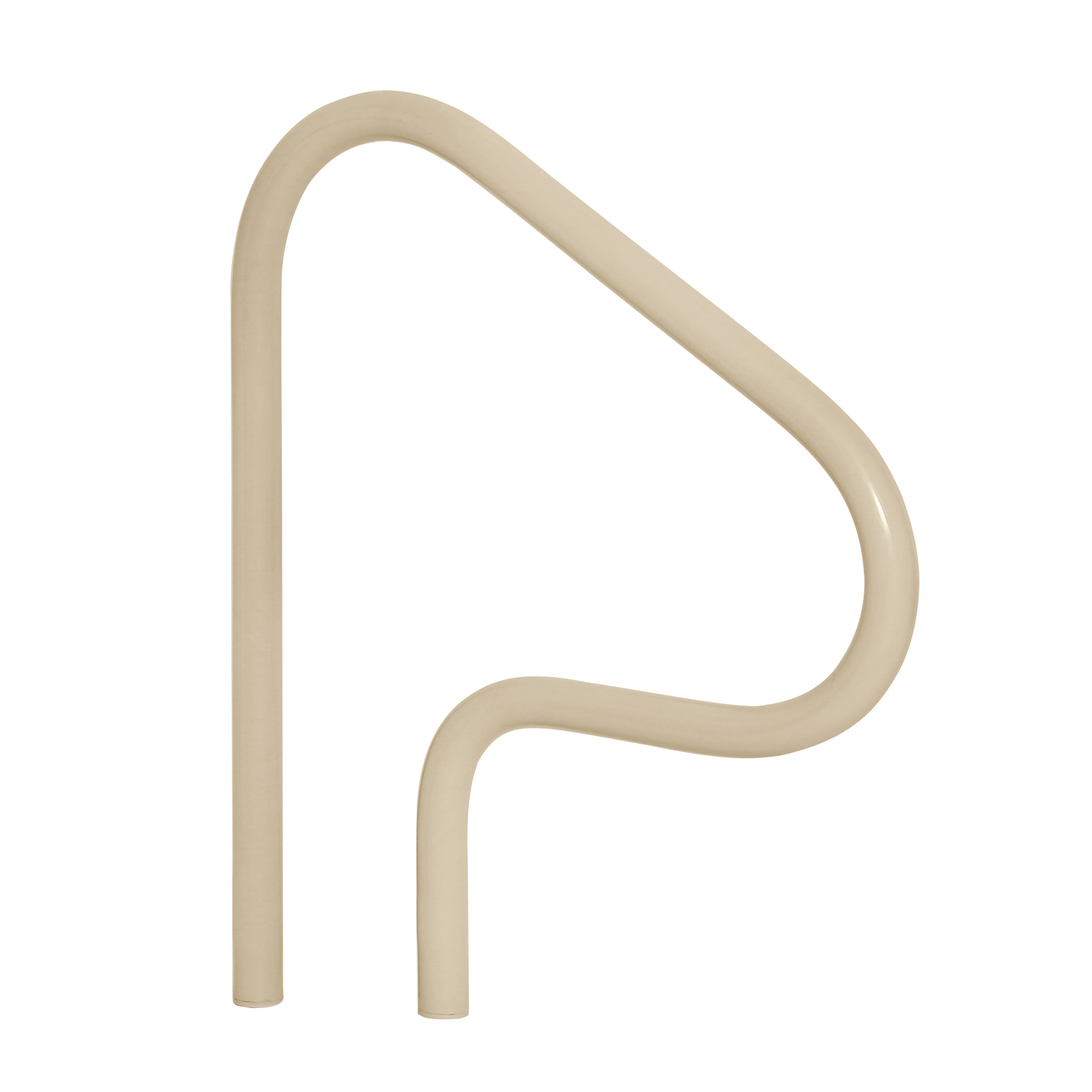 Saftron 26" Return-to-Deck 3 Bend Handrail - Beige