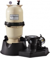 Pentair 75 sq. ft. Clean & Clear Filter System with 1HP Single Speed Pump & 6' Hose Kit