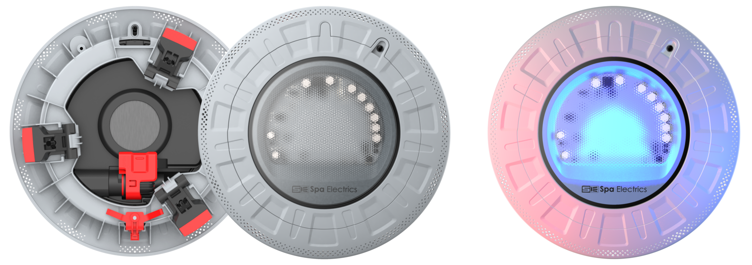 Spa Electrics R10 Retro-Fit Light for 10" Housings - White Faceplate