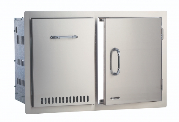 Bull Access Door and Propane Drawer