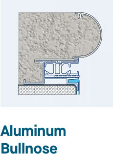 Coverstar Aluminum Bullnose Coping