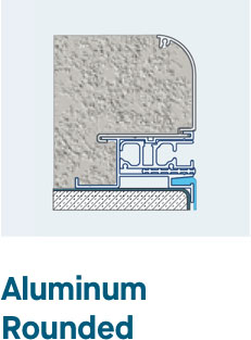 Coverstar Aluminum Rounded Coping