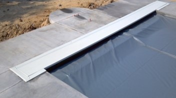 Coverstar Flat Hinge Lid Under Track (With complete kit only - A2434 sold separately)