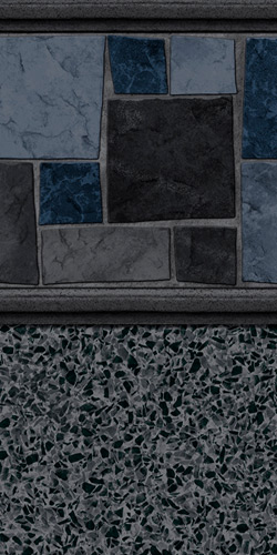 Latham Courtstone Grey 20 Mil Wall/Stardust Grey 20 Mil Floor Liner
