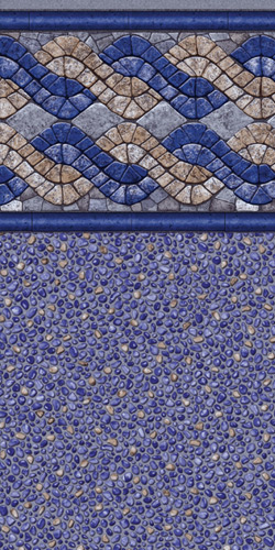 Latham Nantucket 27 Mil Wall/Blue Seastone 27 Mil Floor Liner