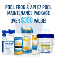 Pool Frog & API EZ Pool Maintenance Package