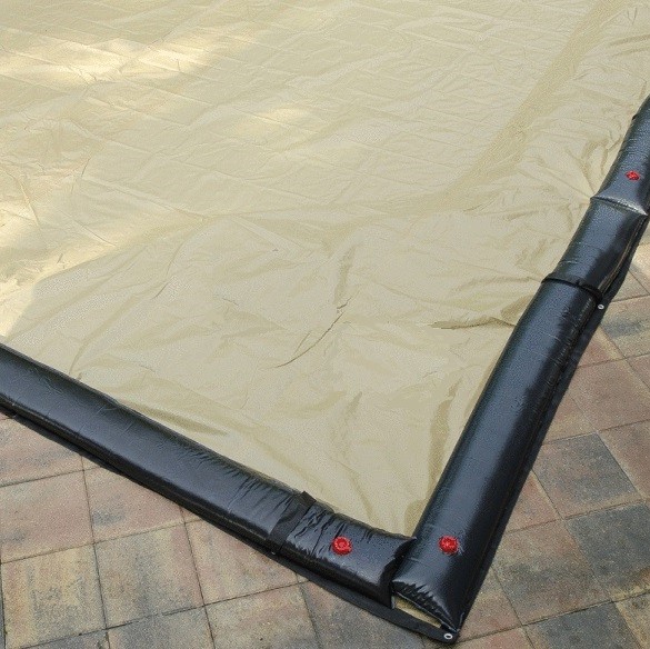 HPI 30' x 50' Rectangle Armor Kote Tan Winter Pool Cover 20yr Warranty