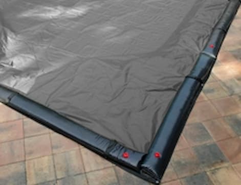 35' x 65' PoolTux Cover for 30' x 60' Rectangle Pool 25 Yr. Brown