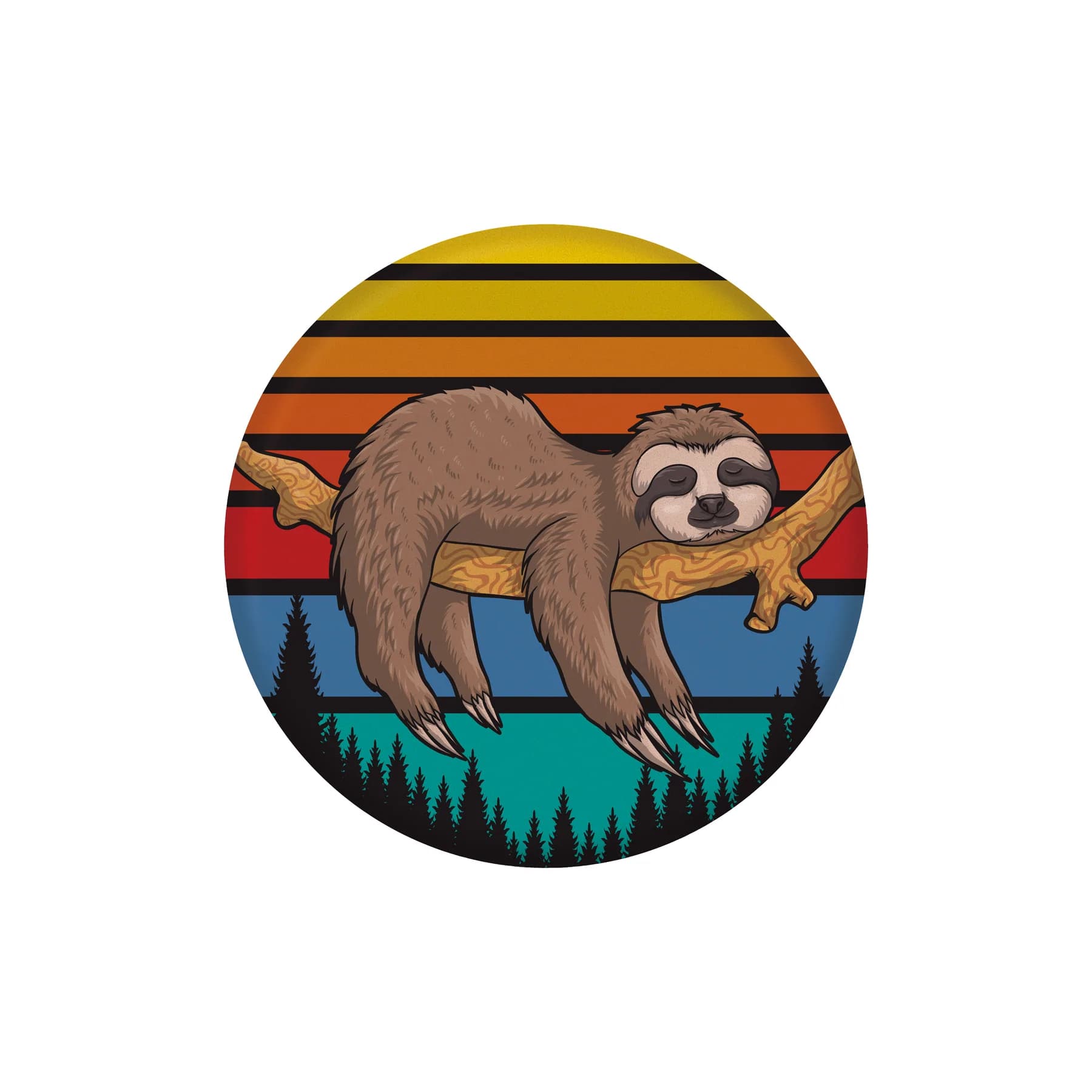 Waboba Wingman 6" Flying Rubber Disc - Sloth