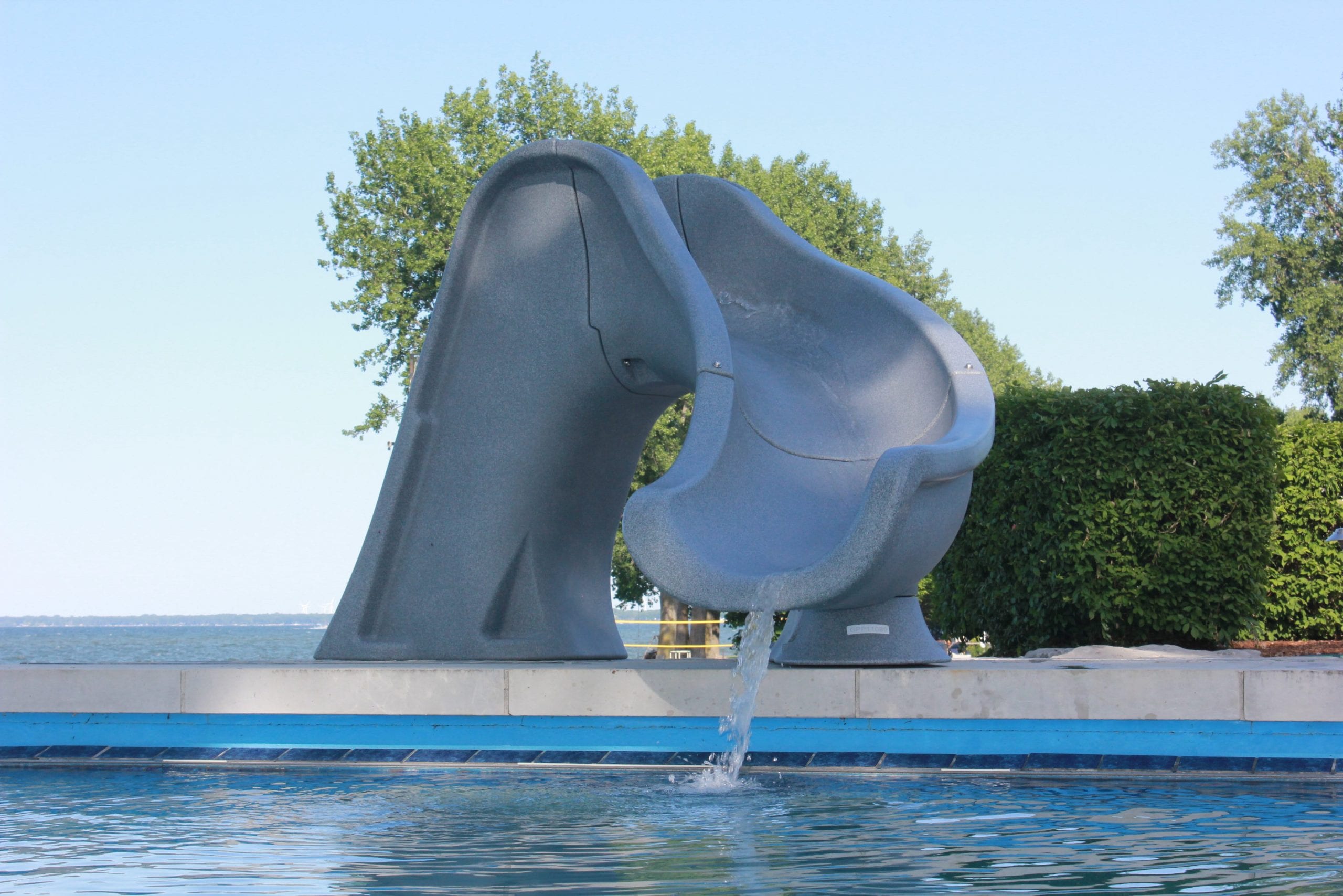 GPP Splash Pool Slide - Right Turn
