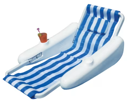 Swimline Sunchaser Sling Style Floating Lounge Chair