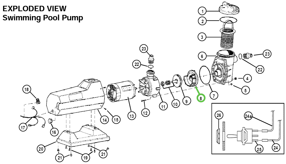 PUMP VOLUTE   NATURAL