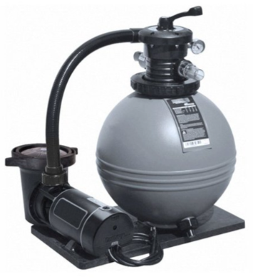 22" Waterway 1.5 HP 2 Speed TWM Sand Filter w/ 3' NEMA