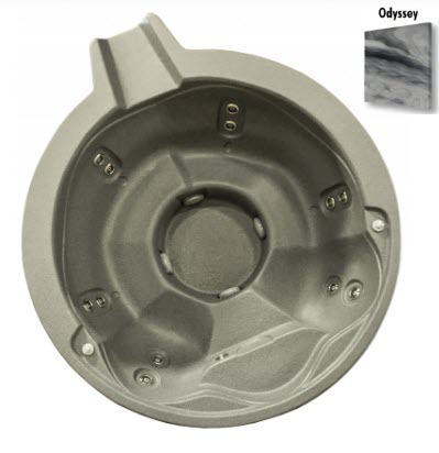 ALPS Spillover Spa Open Seating - Plumbed, 12 Jet, 2 Pump - Odyssey