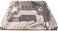 7' x 7' Square Oasis Vanishing Edge Spillover Spa with 12 Jets Alps - Odyssey