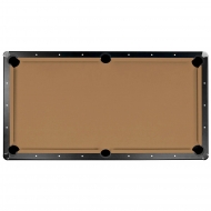 Saturn II Billiard Cloth Pool Table Felt - 8-ft - Camel