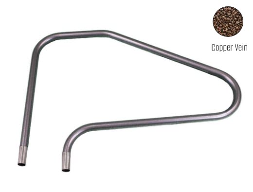 Global Pool Products - Classic 4 Bend Copper Vein Handrail .065