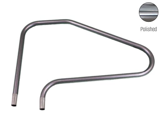 Global Pool Products - Classic 4 Bend Polished Handrail .065 - Salt Friendly