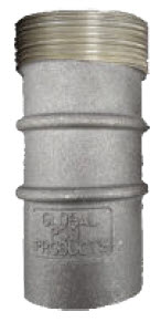 Global Pool Products - Modern Coolest 4″ Double Socket Aluminum Anchor, 8″ Channel