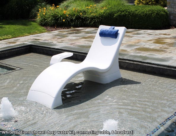 Sandstone Lounge Chair Deep Water Kit Royal Swimming Pools