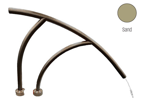 Global Pool Products - Modern Coolest 3 Bend .065 Sand Handrail