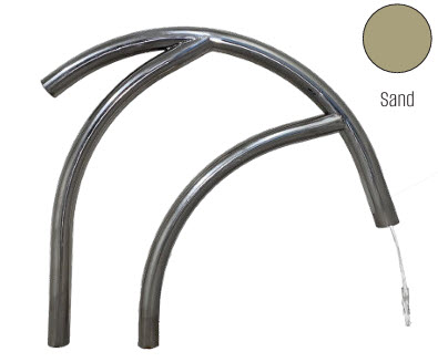 Global Pool Products - Modern Coolest Figure 4 Sand 30" Handrail .065 (Pair)