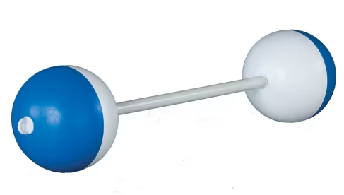 Pentair 30" Swim Teacher PVC Bar with Two Polyethylene Floats, Kids Size